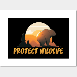 Wildlife - Bear 1 Posters and Art